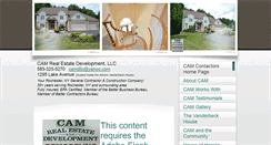 Desktop Screenshot of camrealestatedevelopmentllc.com