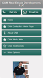 Mobile Screenshot of camrealestatedevelopmentllc.com