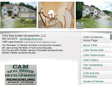 Tablet Screenshot of camrealestatedevelopmentllc.com